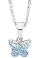 Amor Kette mit Anhänger Schmetterling, mit Preciosa Crystal