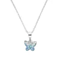 Amor Kette mit Anhänger 925 Sterling Silber Mädchen Kinder Sets, 35+3 cm, Silber, Kommt in Schmuck Geschenk Box
