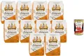 Italian Gourmet Vollkorn Weizenmehl – 10 x 1kg Vorteilspack Whole Wheat Flour für Brot, Pizza, Focaccia, Pasta & Backen (10kg Gesamt) + Italian Gourmet Polpa