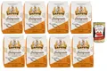 Italian Gourmet Bundle Weizenmehl Integral 8x 1kg + Italian Gourmet Polpa – italienisches Vollkornmehl für Brot, Pizza, Focaccia, Pasta, Gebäck & Backwaren, Farina Integrale Vorratspackung