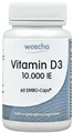 Woscha Vitamin D3 10000 IE - 60 Embo-caps (1809,09 EUR/kg)