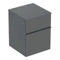 Geberit Seitenschrank iCon 45x60x47,6cm, 2 Laden, la. m/la. matt