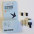Schwalbe Umrüstkit DV-SCV Clik Valve Inkl. Pumpenkopfadapter und Ventile 5 Teile