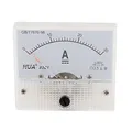 sourcing map 1 Stück Analoges Strommessgerät DC 0-30A 85C1 Amperemeter 64x56x57mm für Stromkreisprüfung Batterie Laden Ampere Tester Gauge