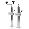 XPOtool Anhängerstütze Paar höhenverstellbar 400-660mm Klemmhalter Abstellstütze