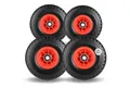 Frosal Ersatzrad FROSAL Ersatzrad - PU Rad Nabe 20mm/75mm pannensicher (4 St)