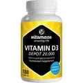VITAMIN D3 20.000 I.E. Depot hochdosiert Tabletten, 180 St PZN 13815270