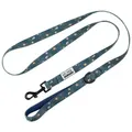 ARIZONA HOT DOGS Hundeleine 1,5m Schlaufe mit Neoprenpolster Moonlight Dunkelblau mit Sternen M blau M