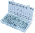 CCLIFE Blindniete Alu Blindnieten Sortiment Popnieten Set Pop Nieten, (420 St)
