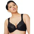 GLAMORISE Bügel-BH mit Vorderverschluss & WonderWire Technologie schwarz 115