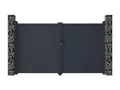 Vente-unique - Metall-Tor Nazario, komplett, 300 x 173 cm, Anthrazit