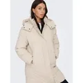 ONLY Steppmantel ONLAGNES COATED PUFFER COAT OTW beige XL (42)