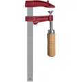 Schraubzwinge bis 400kg Spannkraft - Modell MM mit Holzgriff Spannweite 12-30 cm - Spannweite 15 cm