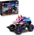 LEGO Technic Monster Sparkle Smash Monster Truck Einhorn Spielzeug Kinder 42220