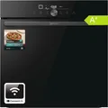 Gorenje Einbau-Backofen GO66E Pyrolyse 77L  AirFry Pizzastein Schwarz