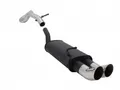Novus Endschalldämpfer 2x76mm D-T-M Stahl für Audi A3-8L +ABE