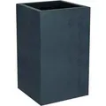Pot De Fleur Carre Haut Basalt Up Gris 36 Litres - Eda