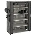 HAKU Möbel Stoffschrank, 15999 anthrazit 60,0 x 30,0 x 90,0 cm