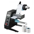 VEVOR Automatischer Etikettenspender, Breite 15-125 mm, Länge 3-150 mm, Etikettenabstreifer, Etikettentrennmaschine, stufenlose