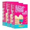 DECOCINO Vanille Buttercreme Fertigmischung (3x250g) - fertige Buttercreme Mischung im Vanille Geschmack, ideal für Torten, Kuchen und Cup Cakes, Topping, Motivtorten, Frankfurter Kranz, Geburstag