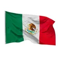 PHENO FLAGS Mexiko Flagge 90x150cm - wetterbeständige Fahne mit Messingösen, 100% Polyester, robuste Doppelnaht & in lebendigen Farben - ideal für Flaggen-Liebhaber