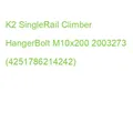 K2 SingleRail Stockschraube M10x200 m.Climber+Faserzementd. f.Holz 2003273 (4251