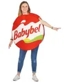 JADEO Kostüm Babybel-Kostüm für Erwachsene rot