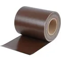 WOLTU Sichtschutzstreifen 19cm x 35m 25 Befestigungsclips Braun