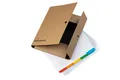 PAGNA Organisationsmappe Pagna Dokumentenmappe A4 Kraftpapier Natur