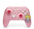 PowerA Wireless Controller for Nintendo Switch - Princess Peach Pink, Switch - OLED Model, Switch Lite, Gamepad, game controller, Bluetooth controller, motion controls, officially licensed