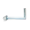 Geländerhalter 45cm SAT Balkon Mast Ausleger Balkonhalter Wand Winkel Halterung