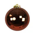 XXL Christbaumkugeln Weihnachtsbaumkugeln Dekokugel Baumschmuck Braun Ø 20cm