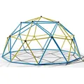 Klettergerüst 305x305x155cm DomeClimber Kinder Kletterkuppel Geodome 10FT - blau/gelb