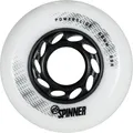 Powerslide Spinner 4 Units Rad Weiß 68 mm / 88A Weiß 68 mm / 88A