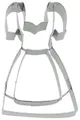 Ausstechform Dirndl 9 cm Birkmann Plätzchen Backen Kleid Bayern Berge Jodeln