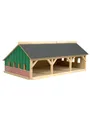 Kids Globe Agricultural shed 3 compartments Small 1:87