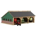 Kids Globe Traktor-Schuppen Groß 1:87 610491