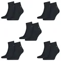 Tommy Hilfiger Herren Classic Quarter Socken 342025001 10 Paar, Farbe:Blau;Sockengröße:47-49;Artikel:Quarter dark navy 342025001-322