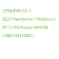 GEQUDIO GC-2 DECTHeadset für FritzBox,mit BT für PC/Handy WA9752 (4262434330061)