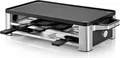 WMF Lono Raclette Grill mit Pfännchen und Schiebern, Raclette 8 Personen, 1500W