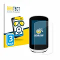 BROTECT Schutzglas Folie für Garmin Edge Explore 2 (3 Stück) Panzer Schutzfolie Glas [Extrem Kratzfest 9H, Anti-Fingerprint, Ultra-Transparent]