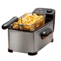 alpina Fritteuse 3 Liter - Einstellbare Temperatur - Fritteuse mit herausnehmbar