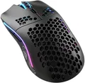 GLORIOUS Gaming Model O Wireless Ratón Gaming inalámbrico - 69 g superligero, diseño Colmena, RGB, ambidiestro, sin lag 2,4 GHz inalámbrico, Hasta 71 horas de batería - Negro Mate