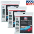 3x LIQUI MOLY 21892 Microfasertuch super soft polieren trocknen 420gsm 40x40 cm