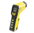 TROTEC Raumthermometer Infrarot-Thermometer / Pyrometer TP7 Multipunkt Laser, Infrarot, LCD-Display, High-Low-Alarmanzeige, Laserzielhilfe