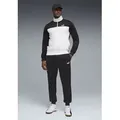 PUMA Trainingsanzug POLY COLORBLOCK SUIT (2-tlg), ohne Kapuze weiß XL (56/58)