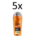 L'ORÉAL MEN EXPERT XXL DEOROLLER HEAT PROTECT ANTITRANSPIRANT 45°C 5X100ML *NEU*