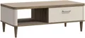 FORTE Couchtisch Lacetti, B/H/T 120/43,7/60 cm Echtholzfüße