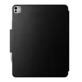 NOMAD Modern Leather Folio | für iPad Pro | Robuste Echtlederhülle mit Rahmen aus Glasfaser | passend für iPad Pro 13 M4 (2024) | Black