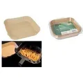 Papstar Backpapier für Heissluftfriteuse (23 x 23 cm) (89966)